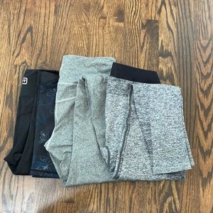 LOT of 3 ideal fit leggings
